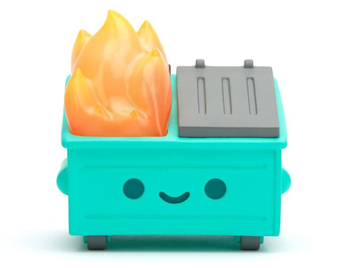 Lil Dumpster Fire Vinyl Figure Gallery Image 1