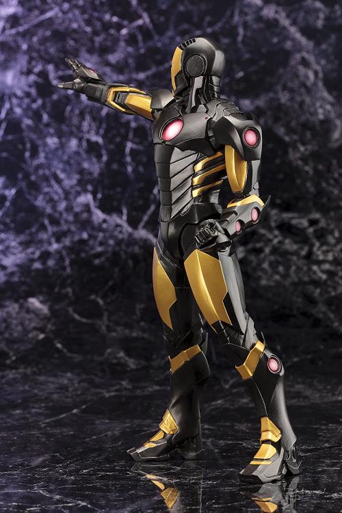 Avengers Marvel Now ArtFX+ Iron Man Statue (Black & Gold Variant) Gallery Image 10