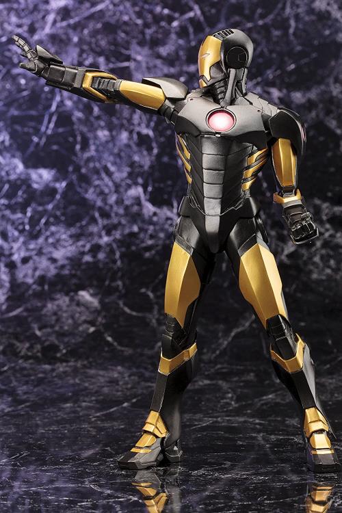 Avengers Marvel Now ArtFX+ Iron Man Statue (Black & Gold Variant) Gallery Image 9
