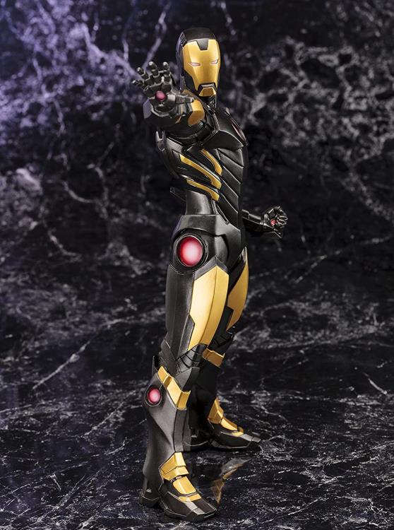 Avengers Marvel Now ArtFX+ Iron Man Statue (Black & Gold Variant) Gallery Image 12