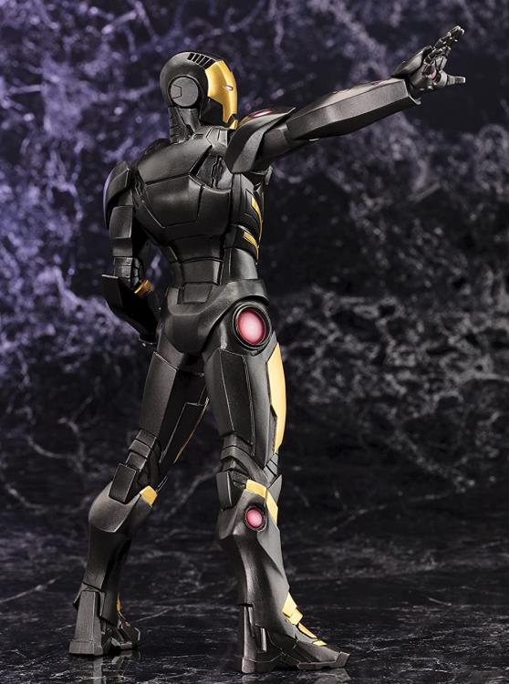Avengers Marvel Now ArtFX+ Iron Man Statue (Black & Gold Variant) Gallery Image 13