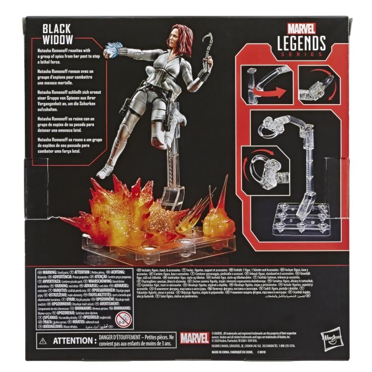 Black Widow Marvel Legends Deluxe Black Widow Action Figure Gallery Image 15