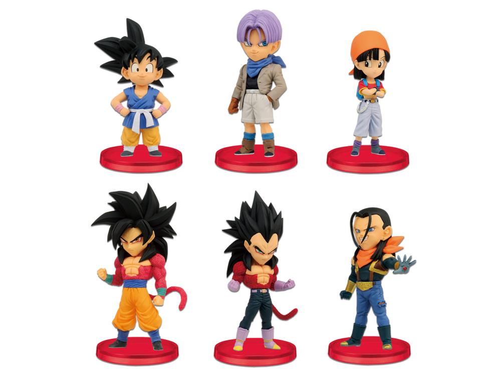 ○DRAGON BALL Z GTソフビ ミニフィギュア36点 まとめ Dragon Ball GT World Collectable Figure Vol.1 Set of 6 Figures