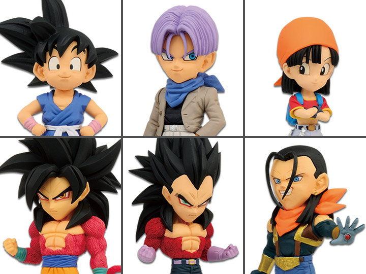 Dragon Ball GT World Collectable Figure Vol.1 Set of 6 Figures
