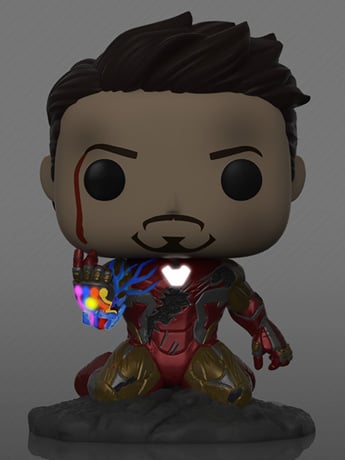Pop! Marvel: Avengers: Endgame - I Am Iron Man Glow-in-the-Dark PX Previews Exclusive Gallery Image 2