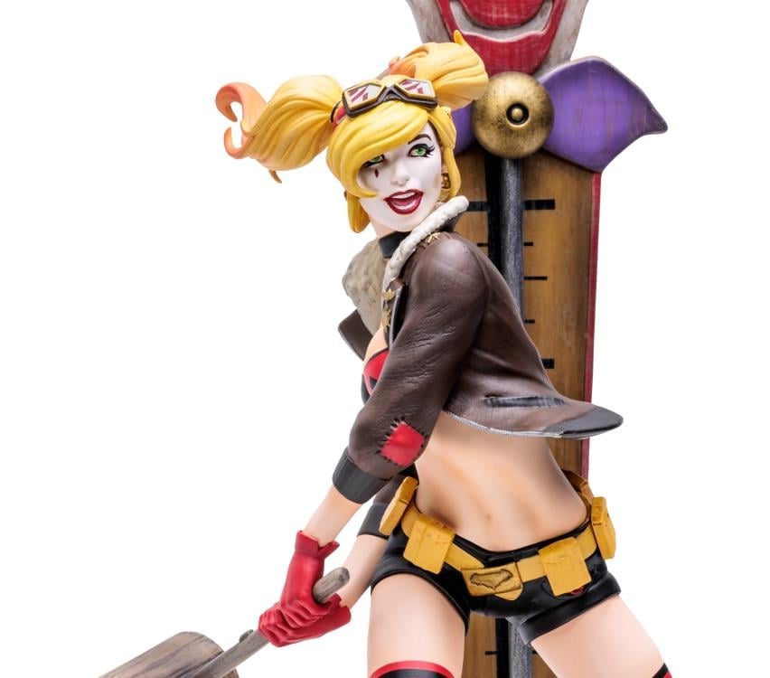 DC Bombshells Harley Quinn (Version 2) Deluxe Limited Edition Statue Gallery Image 6