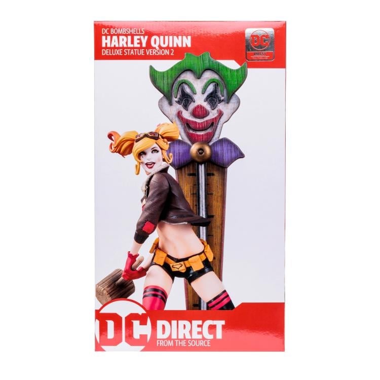 DC Bombshells Harley Quinn (Version 2) Deluxe Limited Edition Statue Gallery Image 8