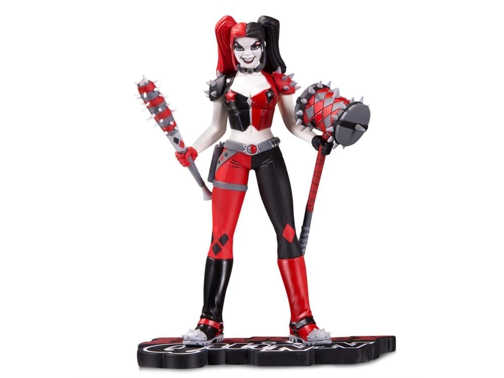 DC Comics Red White & Black Harley Quinn Limited Edition Statue (Amanda Connor) Gallery Image 3