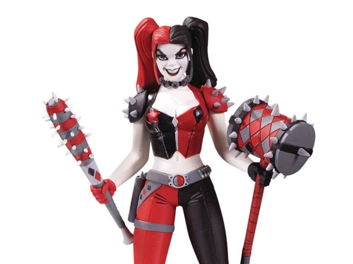 DC Comics Red White & Black Harley Quinn Limited Edition Statue (Amanda Connor) Gallery Image 1