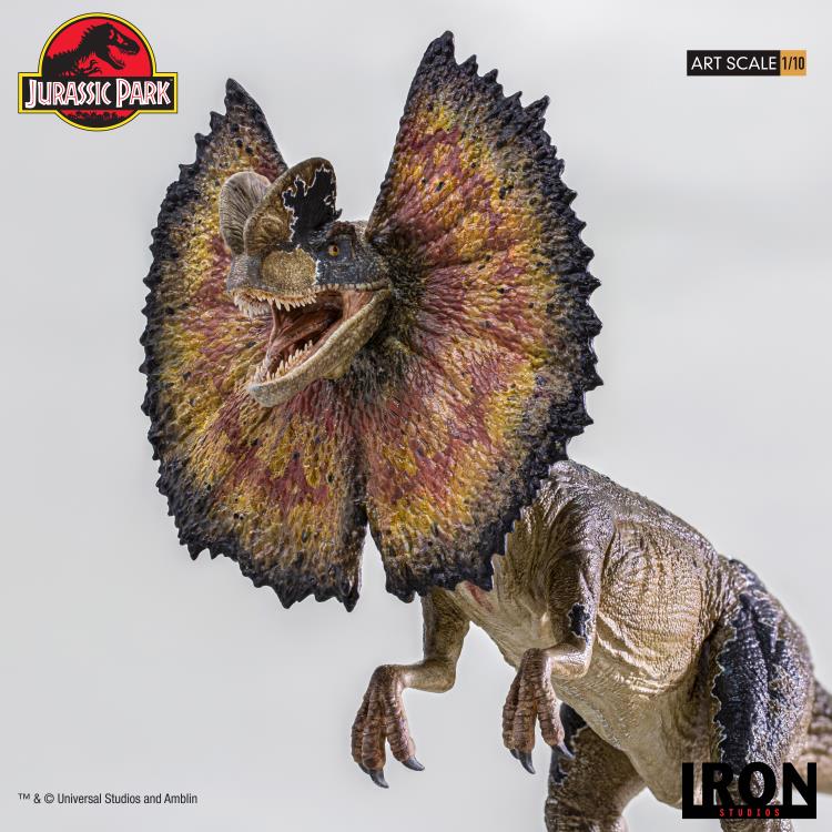 Jurassic Park Dilophosaurus 1/10 Art Scale Limited Edition Statue Gallery Image 8