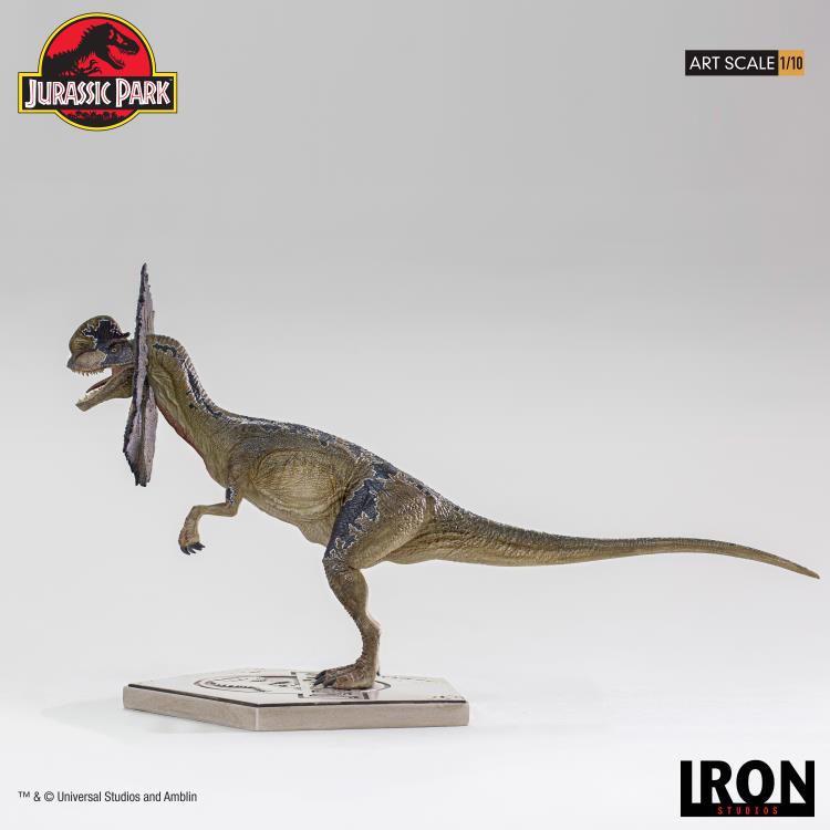 Jurassic Park Dilophosaurus 1/10 Art Scale Limited Edition Statue Gallery Image 5