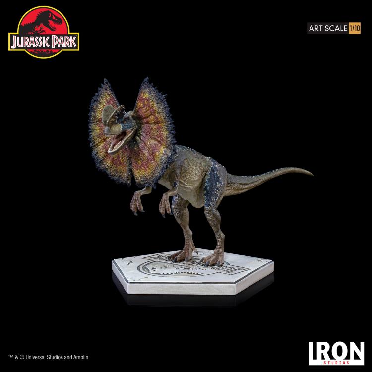 Jurassic Park Dilophosaurus 1/10 Art Scale Limited Edition Statue Gallery Image 3