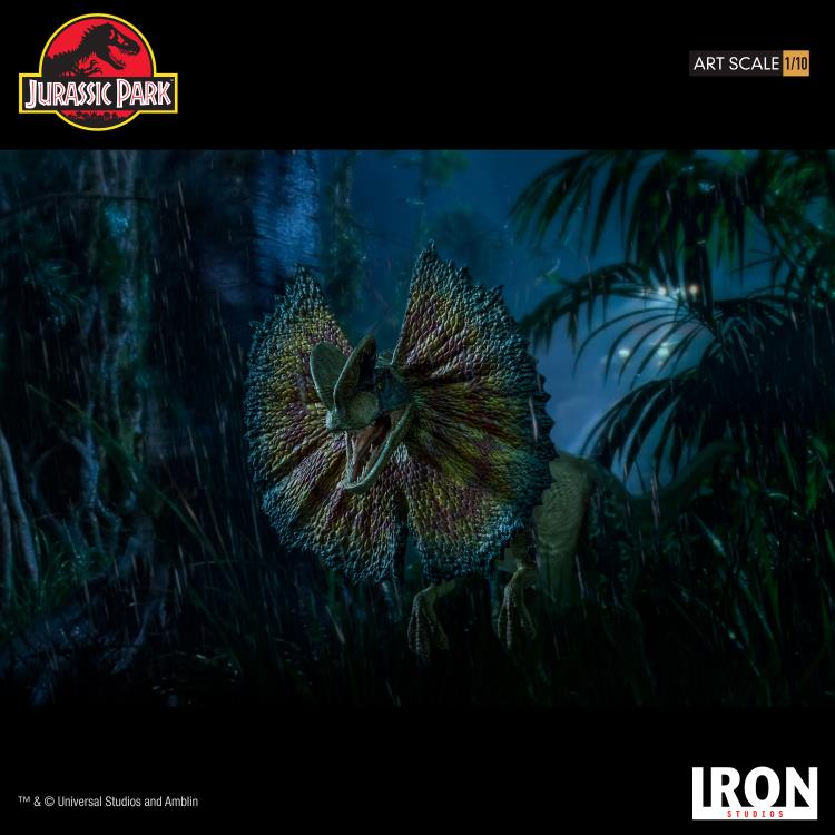 Jurassic Park Dilophosaurus 1/10 Art Scale Limited Edition Statue Gallery Image 18