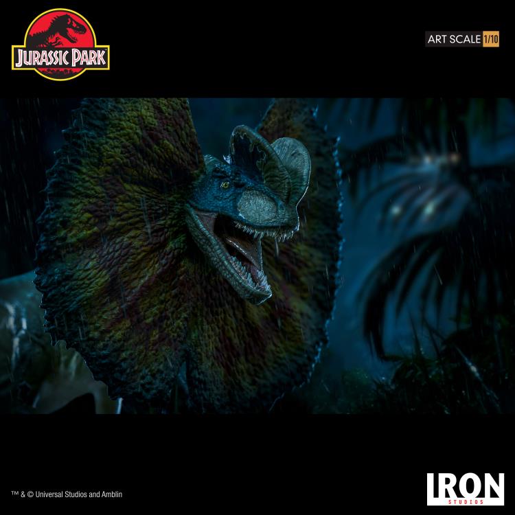 Jurassic Park Dilophosaurus 1/10 Art Scale Limited Edition Statue Gallery Image 14