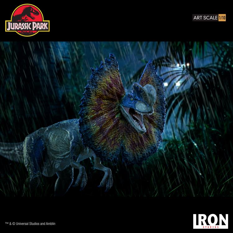 Jurassic Park Dilophosaurus 1/10 Art Scale Limited Edition Statue Gallery Image 16