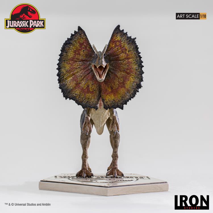 Jurassic Park Dilophosaurus 1/10 Art Scale Limited Edition Statue Gallery Image 6