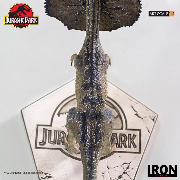 Jurassic Park Dilophosaurus 1/10 Art Scale Limited Edition Statue Gallery Image 11
