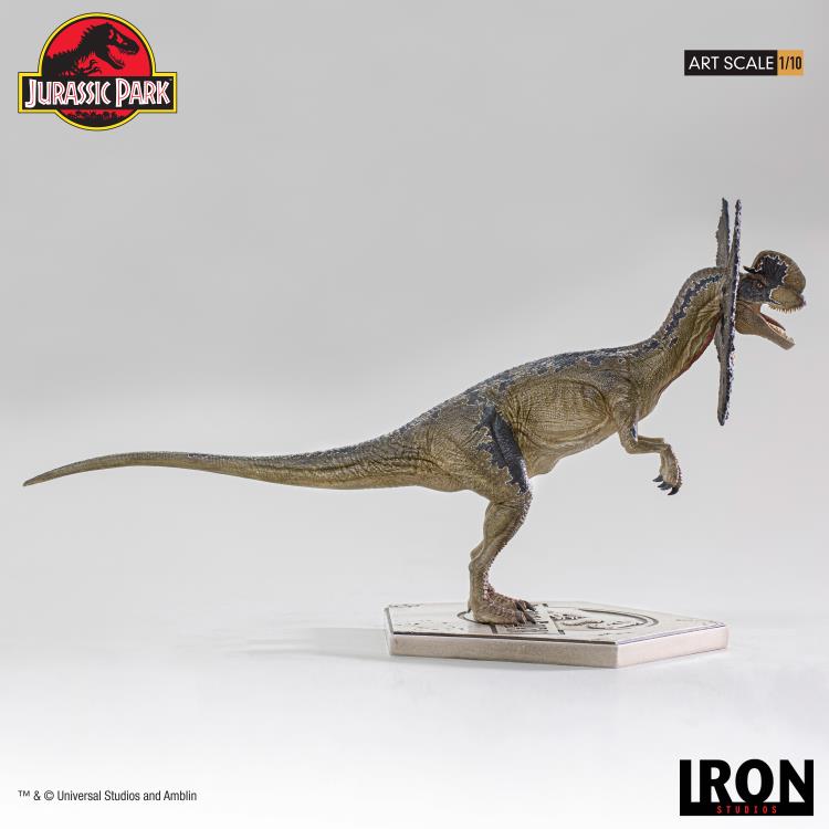 Jurassic Park Dilophosaurus 1/10 Art Scale Limited Edition Statue Gallery Image 4