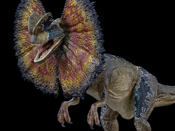 Jurassic Park Dilophosaurus 1/10 Art Scale Limited Edition Statue Gallery Image 1