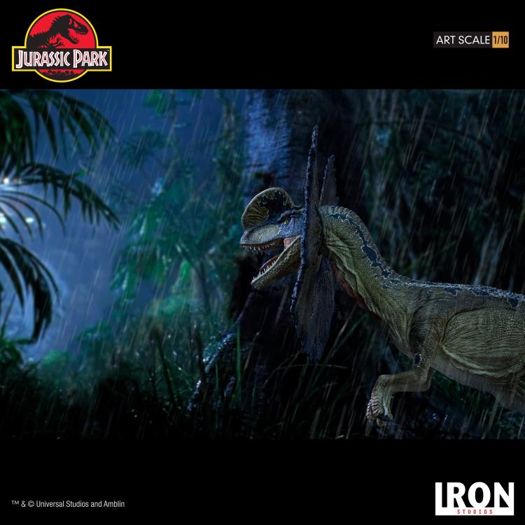 Jurassic Park Dilophosaurus 1/10 Art Scale Limited Edition Statue Gallery Image 17