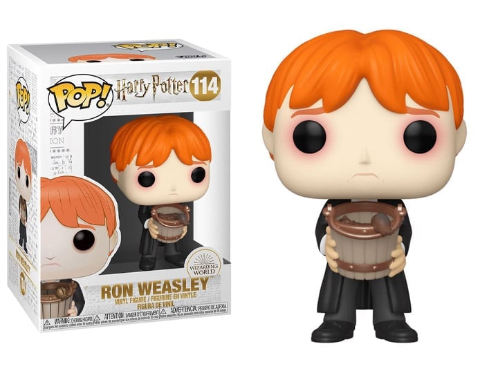 Pop! Movies: Harry Potter - Ron Puking Slugs with Bucket Gallery Image 1