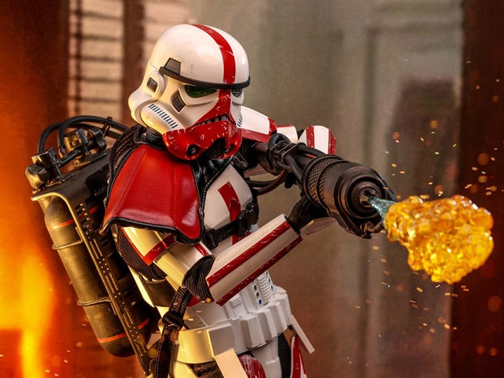 The Mandalorian TMS012 Incinerator Stormtrooper 1/6 Scale Collectible Figure Gallery Image 1