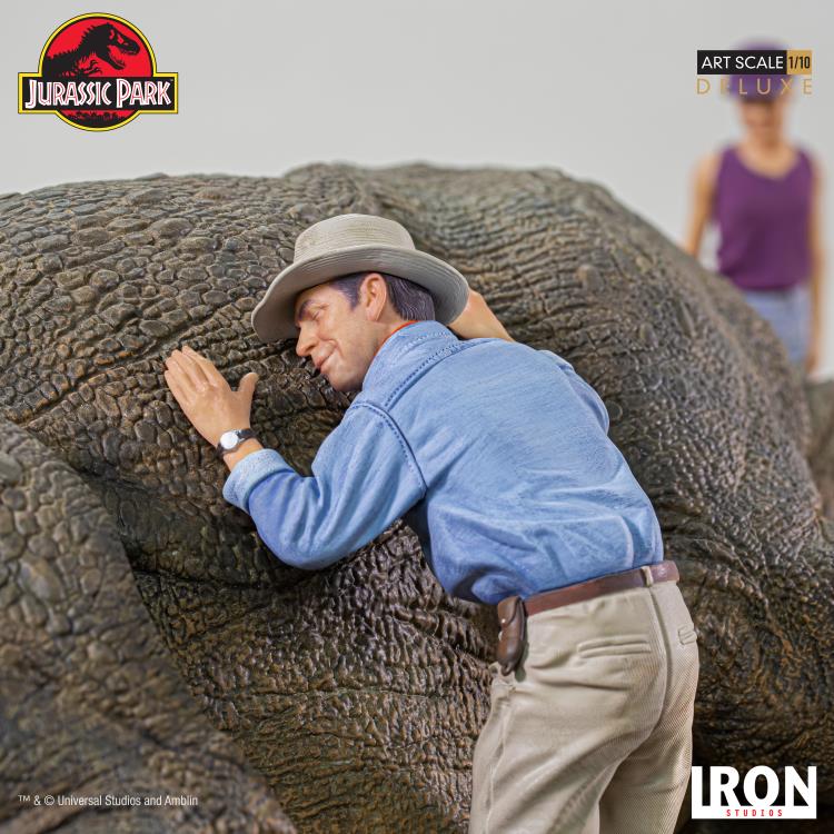 Jurassic Park Triceratops 1/10 Deluxe Art Scale Limited Edition Diorama Statue Gallery Image 12