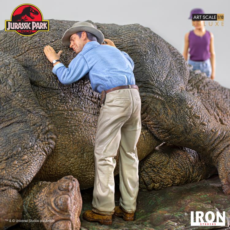 Jurassic Park Triceratops 1/10 Deluxe Art Scale Limited Edition Diorama Statue Gallery Image 8