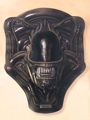 Aliens Alien Warrior Head Trophy 3D Wall Art Sculpture Gallery Image 2