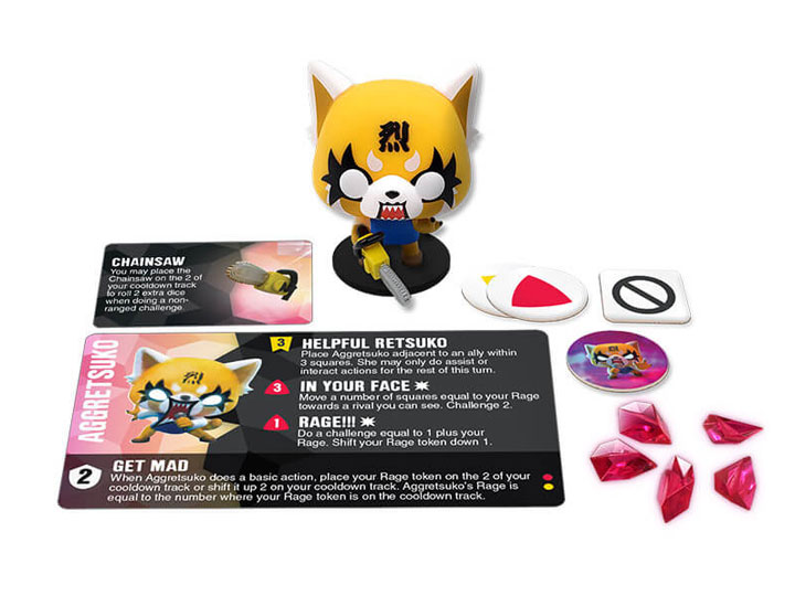 Pop! Funkoverse: Aggretsuko 100 Strategy Game Expansion Gallery Image 1