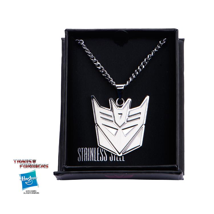Transformers Decepticon Logo Pendant Necklace Gallery Image 6