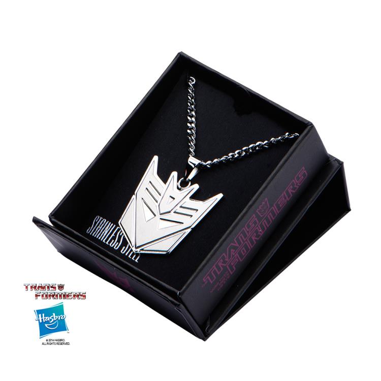 Transformers Decepticon Logo Pendant Necklace Gallery Image 7