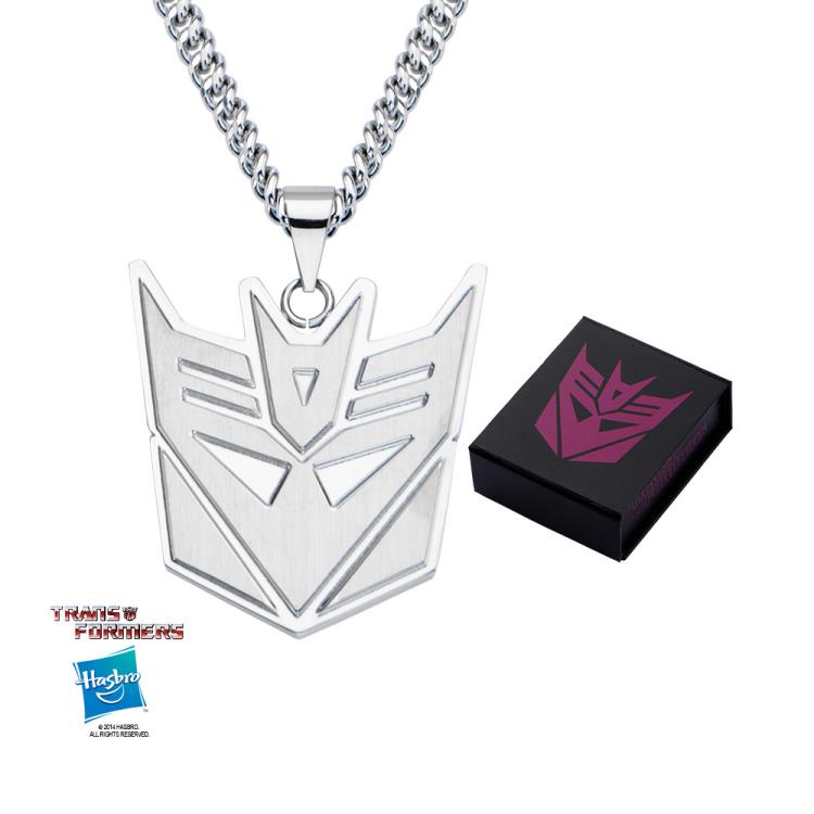 Transformers Decepticon Logo Pendant Necklace Gallery Image 5