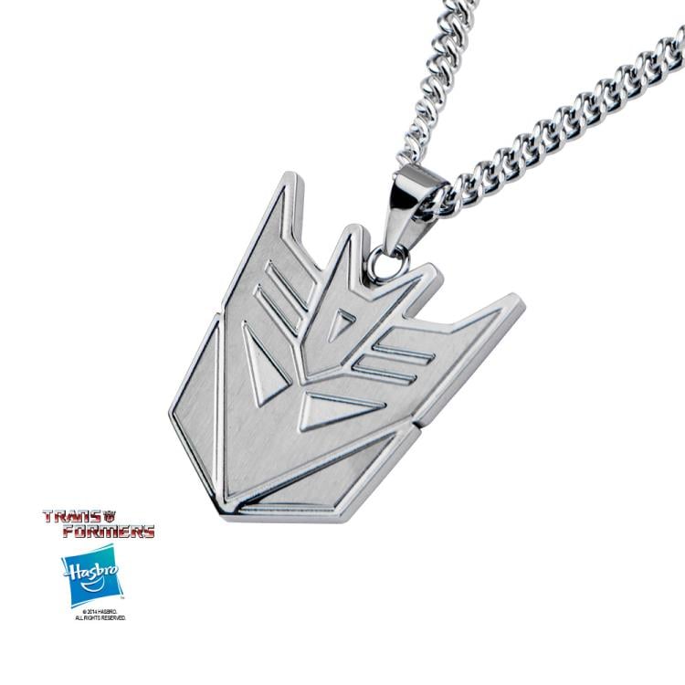 Transformers Decepticon Logo Pendant Necklace Gallery Image 4