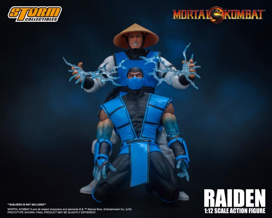 Mortal Kombat VS Series Raiden 1/12 Scale Figure Gallery Image 14