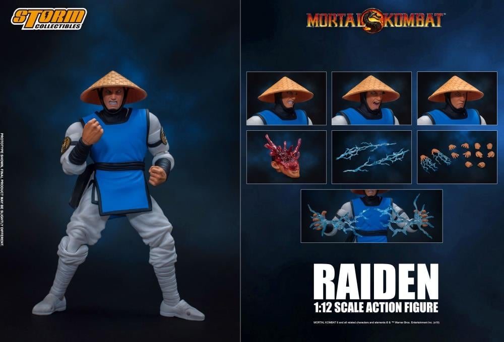Mortal Kombat VS Series Raiden 1/12 Scale Figure Gallery Image 17