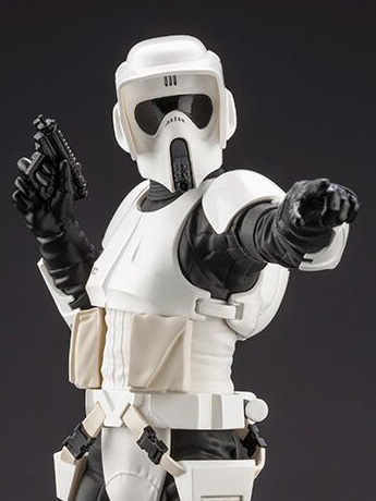 Star Wars ArtFX+ Scout Trooper (Return of the Jedi) Statue Gallery Image 2