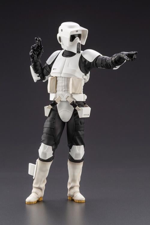 Star Wars ArtFX+ Scout Trooper (Return of the Jedi) Statue Gallery Image 6