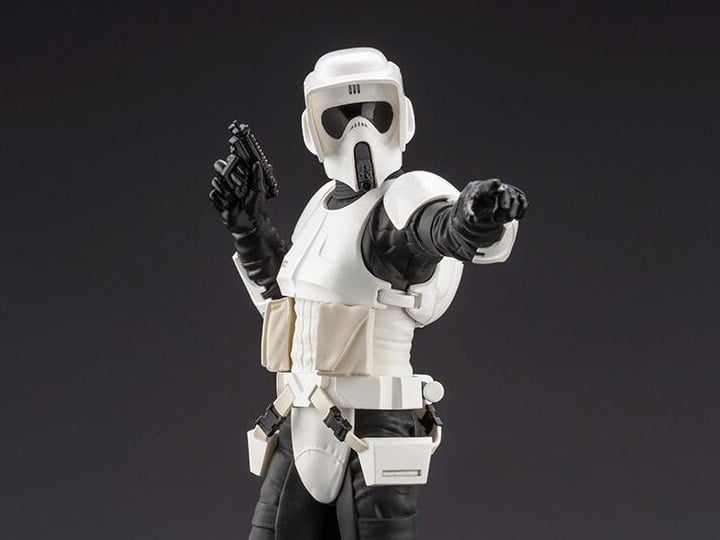 Star Wars ArtFX+ Scout Trooper (Return of the Jedi) Statue Gallery Image 1