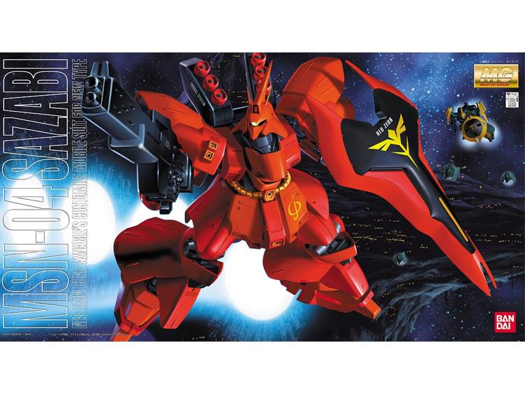 Mobile Suit Gundam: Char's Counterattack MG MSN-04 Sazabi 1/100 Scale Model Kit Gallery Image 1