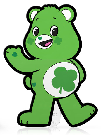 Care Bears: Unlock the Magic FiGPiN mini M55 Good Luck Bear Gallery Image 2