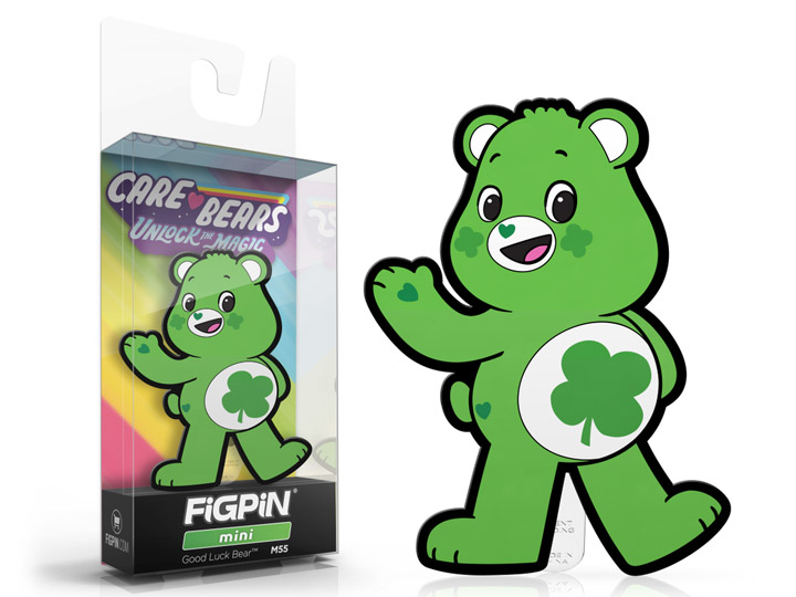 Care Bears: Unlock the Magic FiGPiN mini M55 Good Luck Bear Gallery Image 1