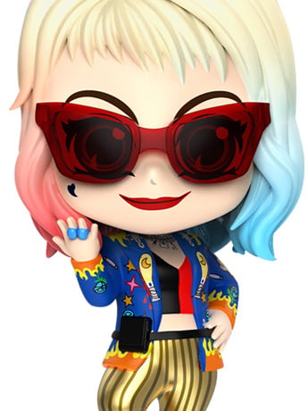 Birds of Prey Cosbaby Harley Quinn (Getaway Look Ver.) Collectible Figure Gallery Image 2