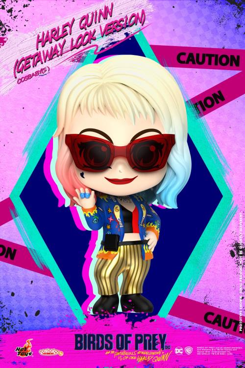 Birds of Prey Cosbaby Harley Quinn (Getaway Look Ver.) Collectible Figure Gallery Image 4