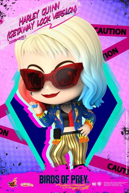Birds of Prey Cosbaby Harley Quinn (Getaway Look Ver.) Collectible Figure Gallery Image 5