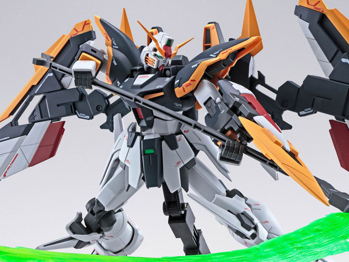 New Mobile Report Gundam Wing Endless Waltz: The Glory of Losers Gundam MG Gundam Deathscythe (Rousette Unit Ver.) Exclusive 1/100 Scale Model Kit Gallery Image 1