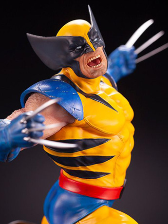 Marvel Wolverine Fine Art Statue Gallery Image 2