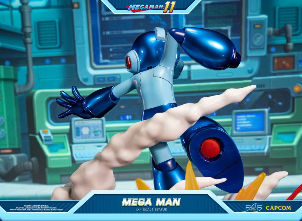 Mega Man 11 Mega Man 1/4 Scale Statue Gallery Image 14
