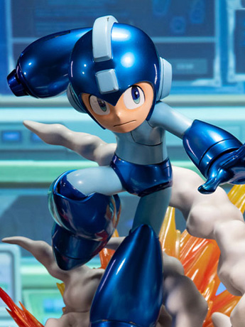 Mega Man 11 Mega Man 1/4 Scale Statue Gallery Image 2