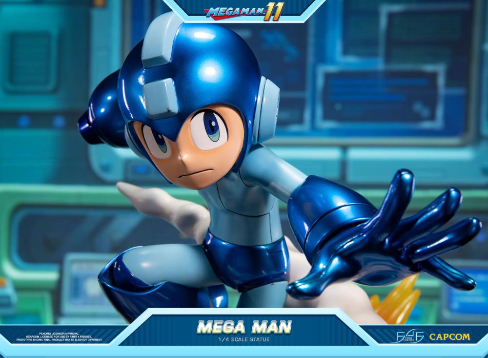 Mega Man 11 Mega Man 1/4 Scale Statue Gallery Image 11